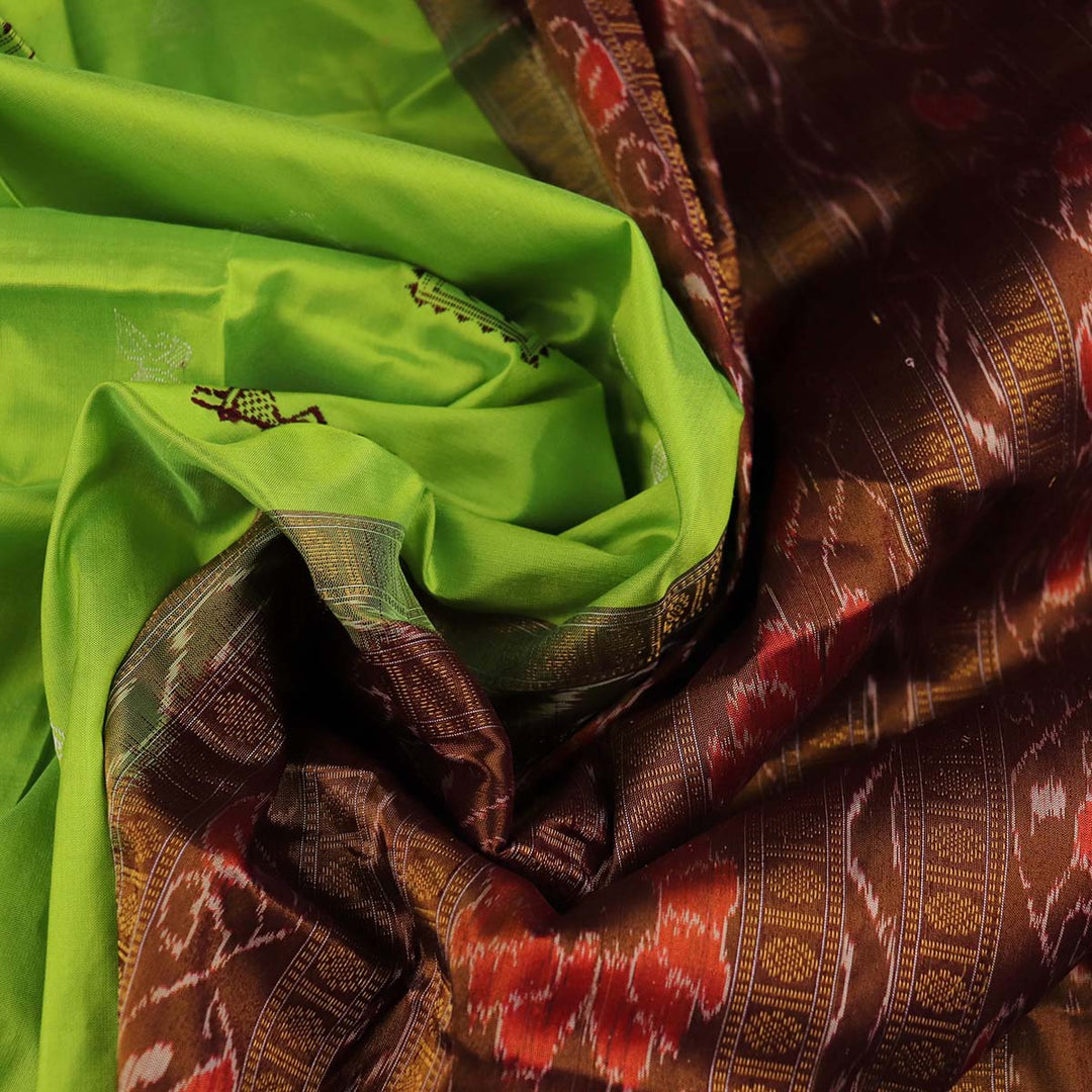 Handloom Silk Bomkai Saree