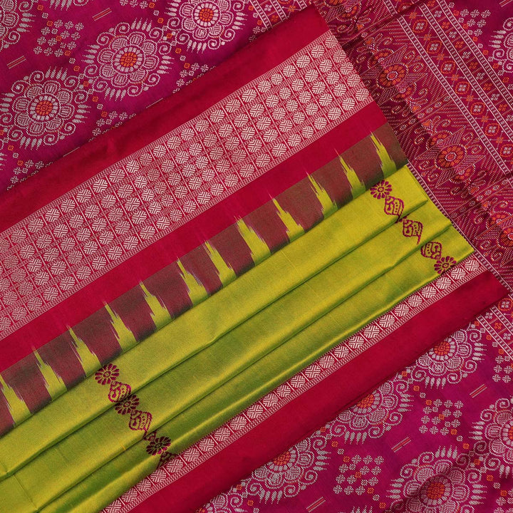 Handloom Silk Bomkai Saree