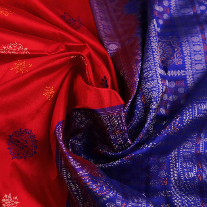 Handloom Silk Bomkai Saree