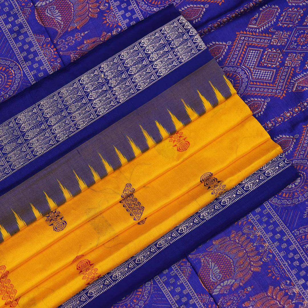 Handloom Silk Bomkai Saree