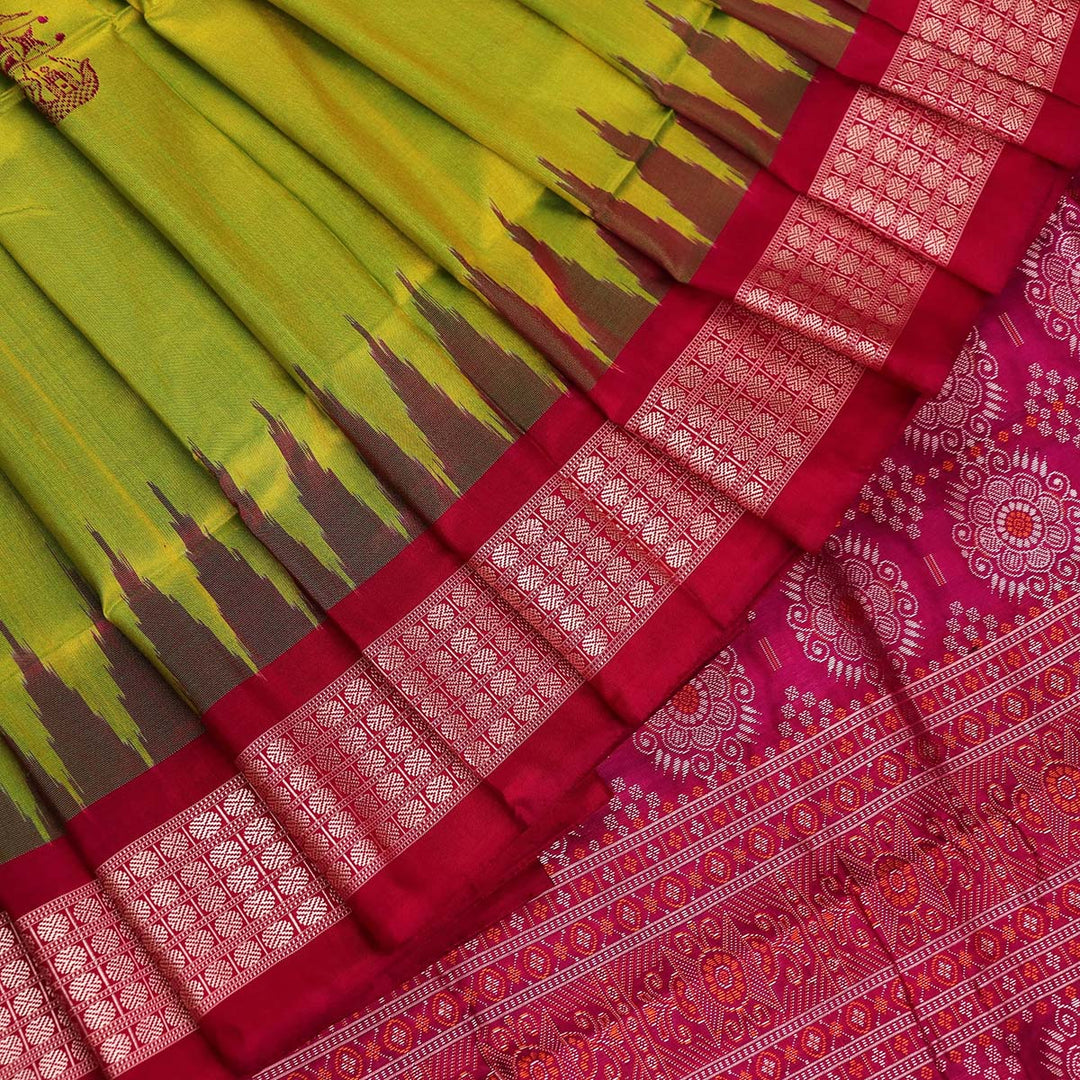 Handloom Silk Bomkai Saree