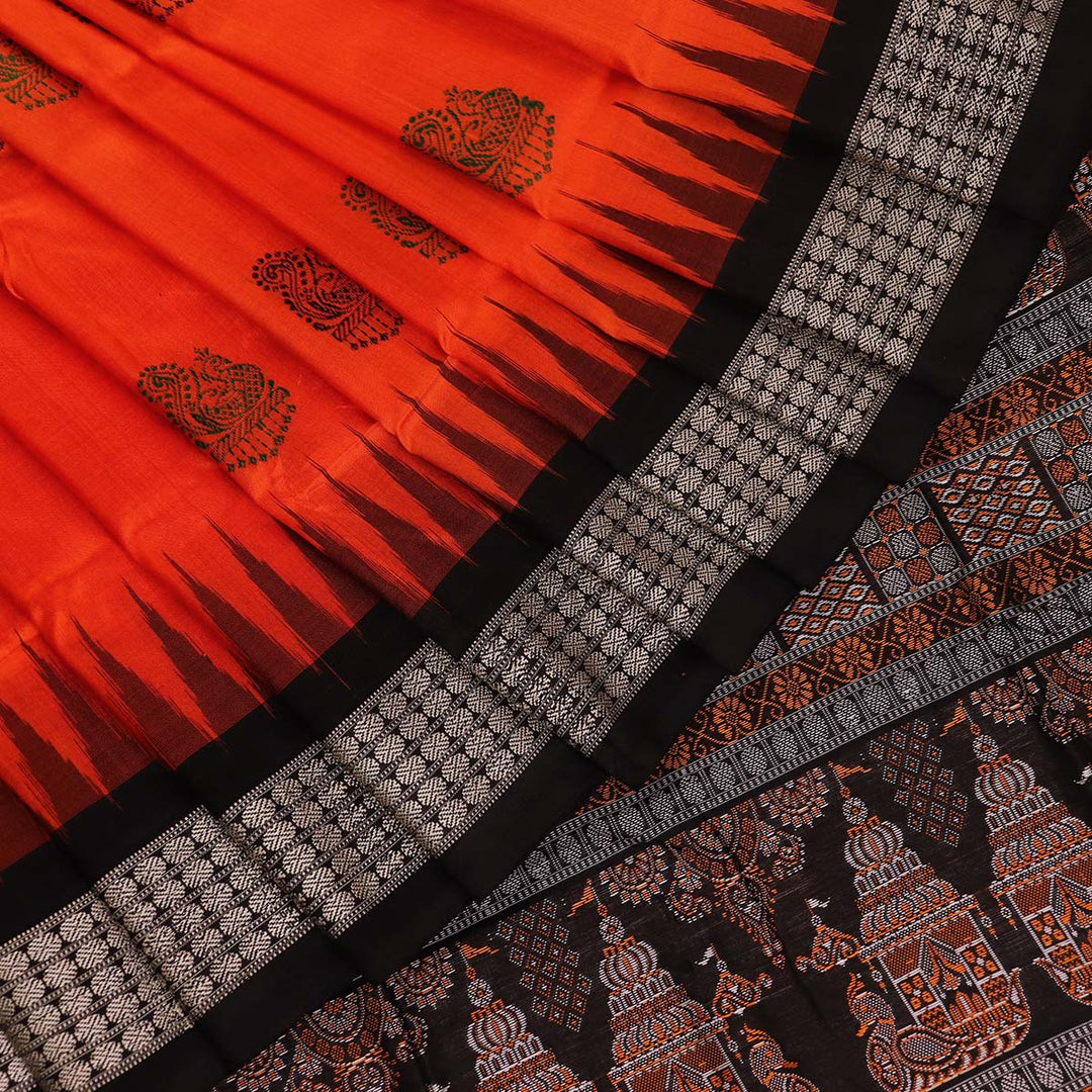 Handloom Silk Bomkai Saree