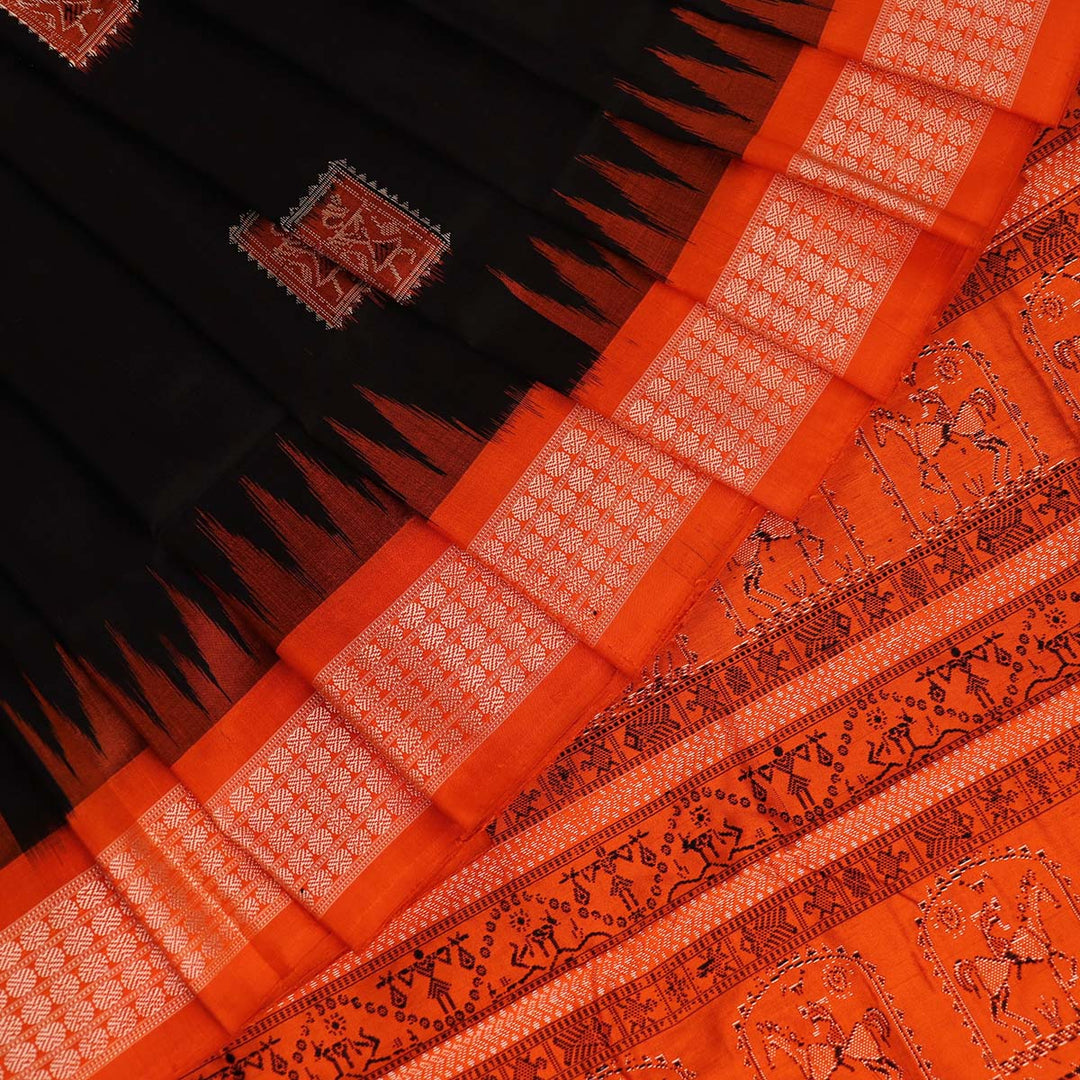 Handloom Silk Bomkai Saree