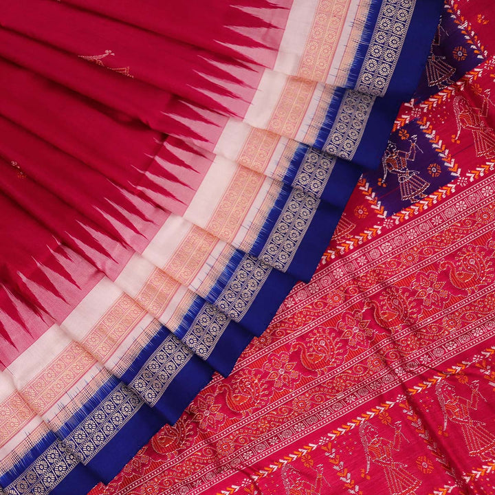 Handloom Silk Bomkai Saree