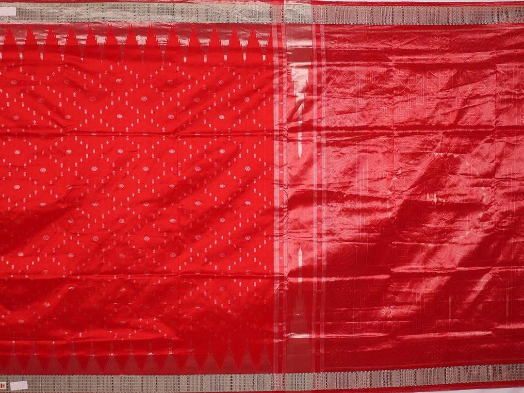 Handloom Sambalpuri Tissue Silk Saree