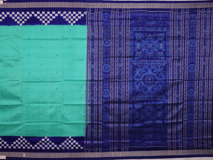 ସମ୍ବଲପୁରୀ ହ୍ୟାଣ୍ଡଲୁମ୍ ରେଶମ ସାରୀ - ବିଳାସପୂର୍ଣ୍ଣ ପାଟା |