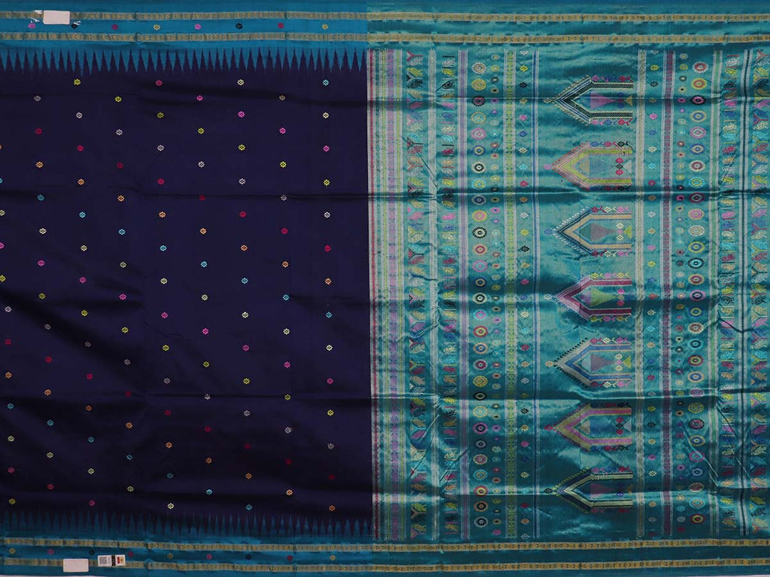 Handloom Sambalpuri Tissue Silk Saree