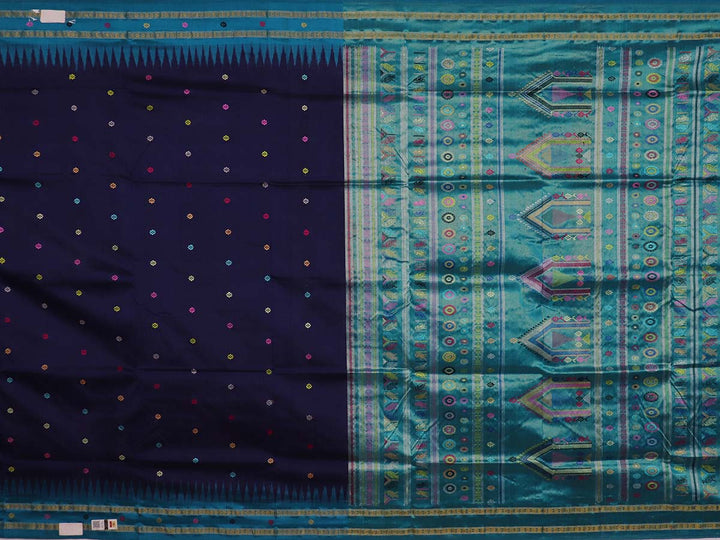 Handloom Sambalpuri Tissue Silk Saree