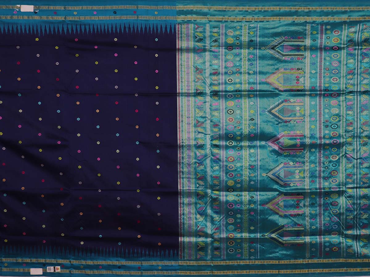 ହ୍ୟାଣ୍ଡଲୁମ୍ ସମ୍ବଲପୁରୀ ଟିସୁ ରେଶମ ସାରି |