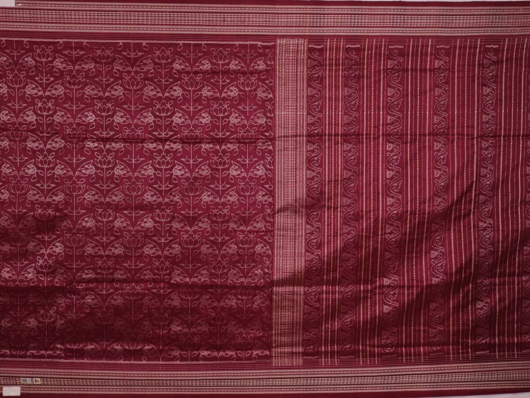 Sambalpuri Handloom Silk Saree - Luxurious Pata