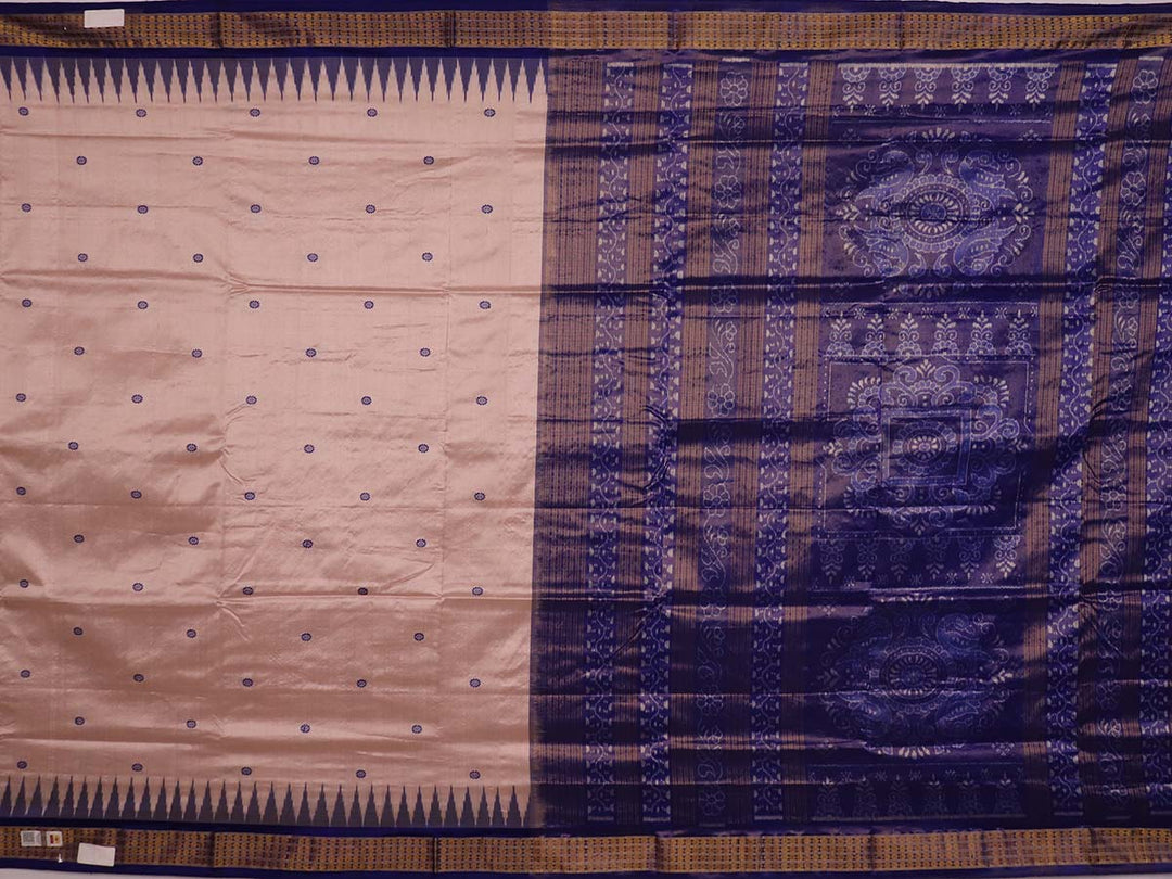 Handloom Sambalpuri Tissue Silk Saree
