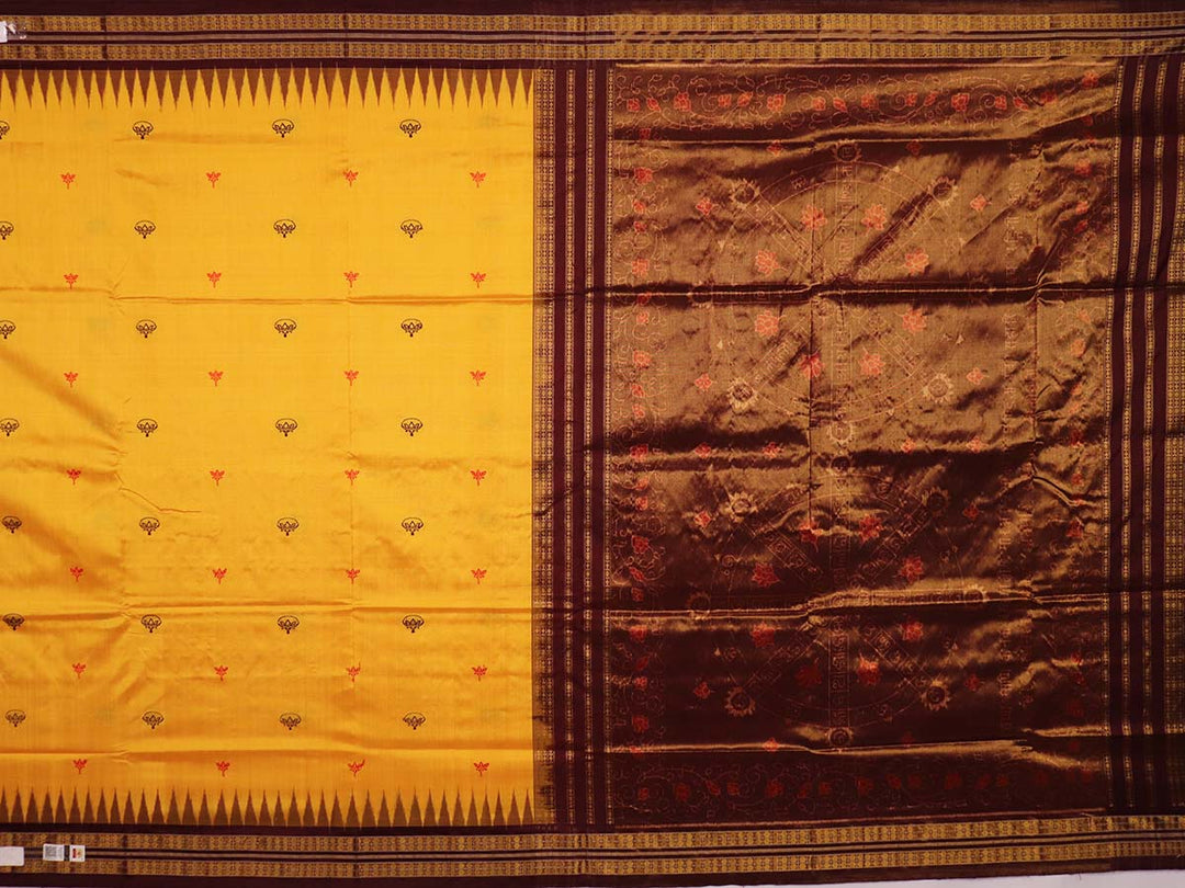 Handloom Sambalpuri Tissue Silk Saree