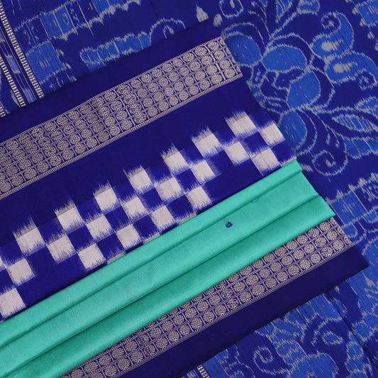 Sambalpuri Handloom Silk Saree - Luxurious Pata