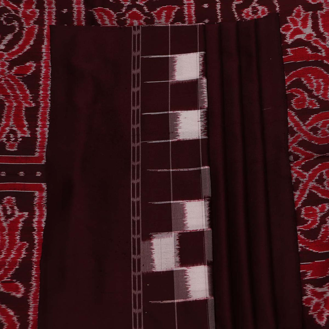 Sambalpuri Handloom Silk Saree - Luxurious Pata