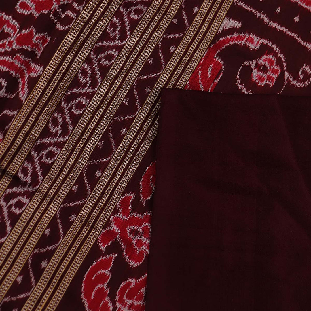 Sambalpuri Handloom Silk Saree - Luxurious Pata