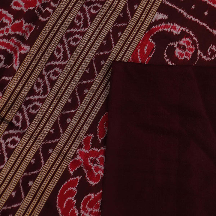 Sambalpuri Handloom Silk Saree - Luxurious Pata
