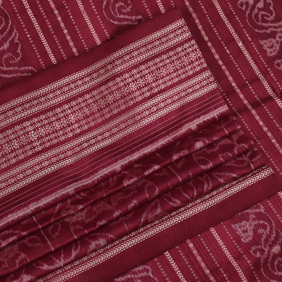 Sambalpuri Handloom Silk Saree - Luxurious Pata