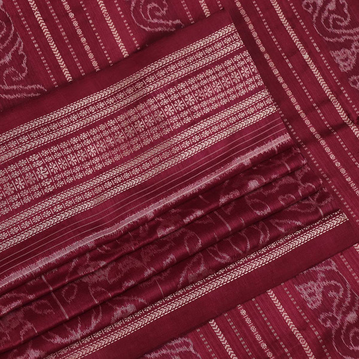 Sambalpuri Handloom Silk Saree - Luxurious Pata
