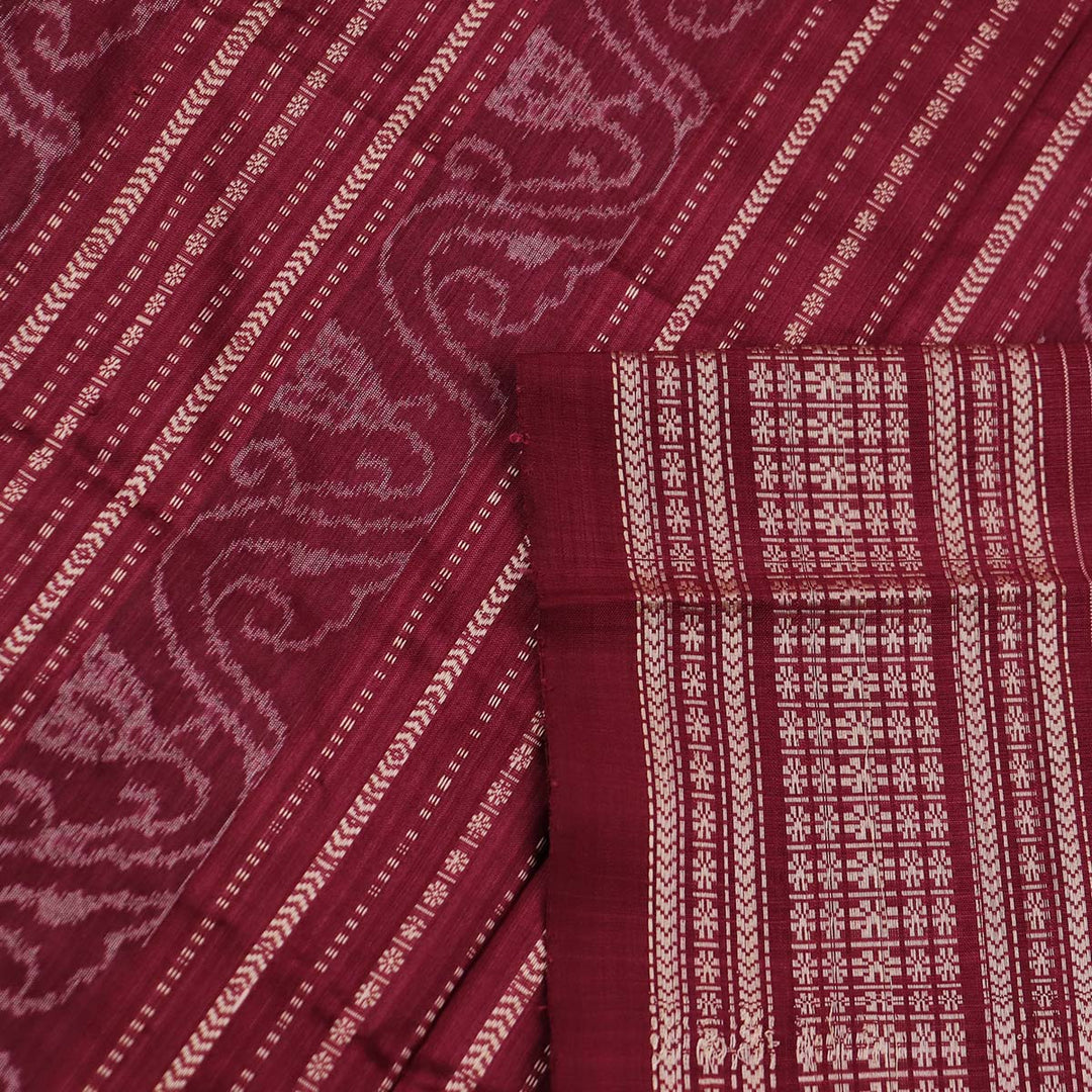 Sambalpuri Handloom Silk Saree - Luxurious Pata