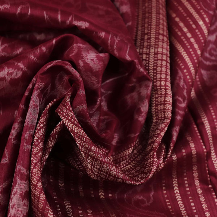 Sambalpuri Handloom Silk Saree - Luxurious Pata
