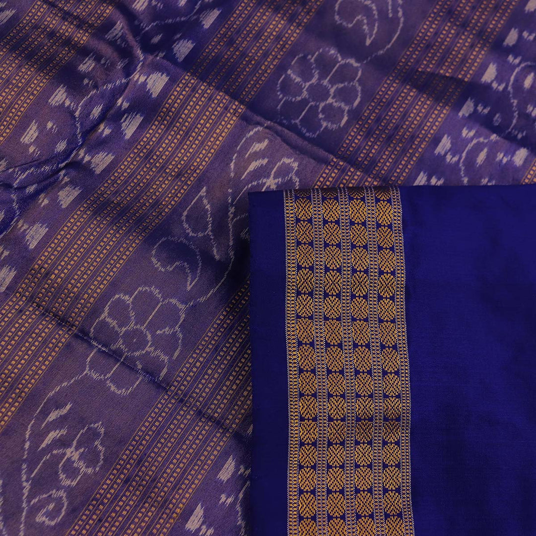 Handloom Sambalpuri Tissue Silk Saree
