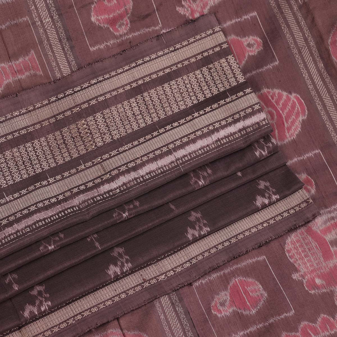 Sambalpuri Handloom Silk Saree - Luxurious Pata