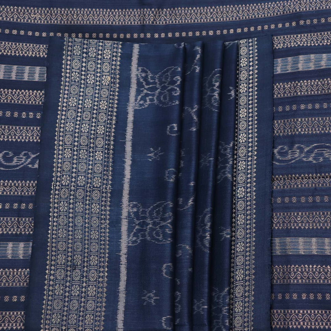 Sambalpuri Handloom Silk Saree - Luxurious Pata