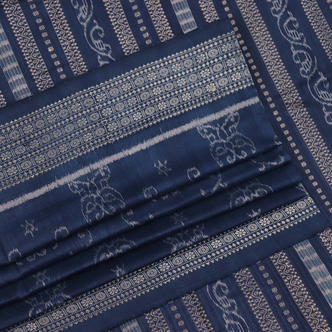Sambalpuri Handloom Silk Saree - Luxurious Pata