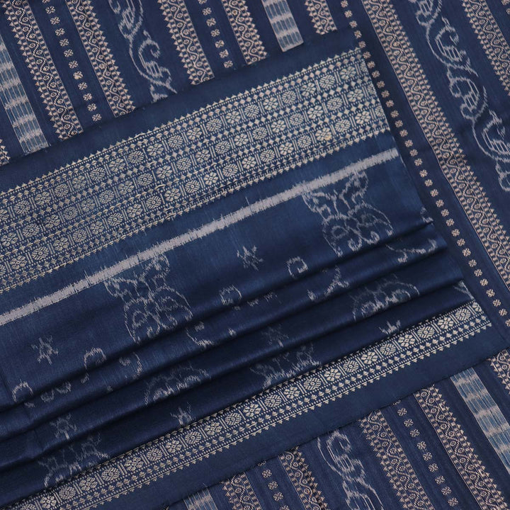 Sambalpuri Handloom Silk Saree - Luxurious Pata