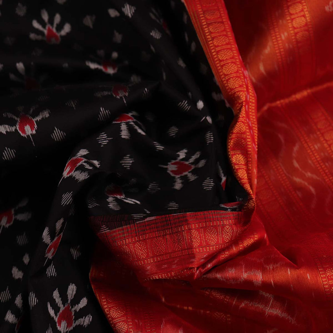 Sambalpuri Handloom Silk Saree - Luxurious Pata