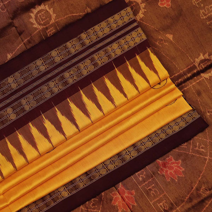 Handloom Sambalpuri Tissue Silk Saree