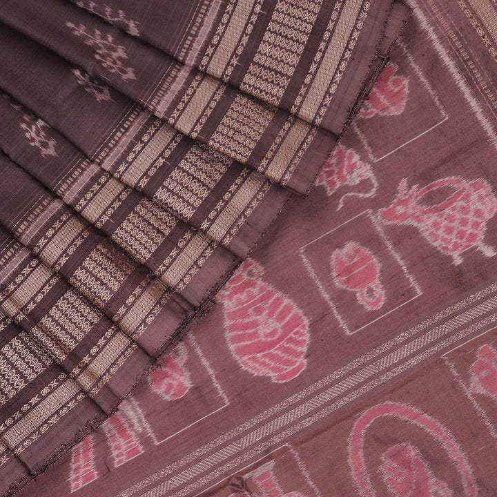 Sambalpuri Handloom Silk Saree - Luxurious Pata
