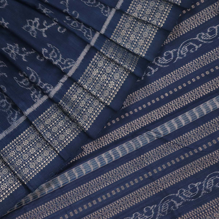 Sambalpuri Handloom Silk Saree - Luxurious Pata