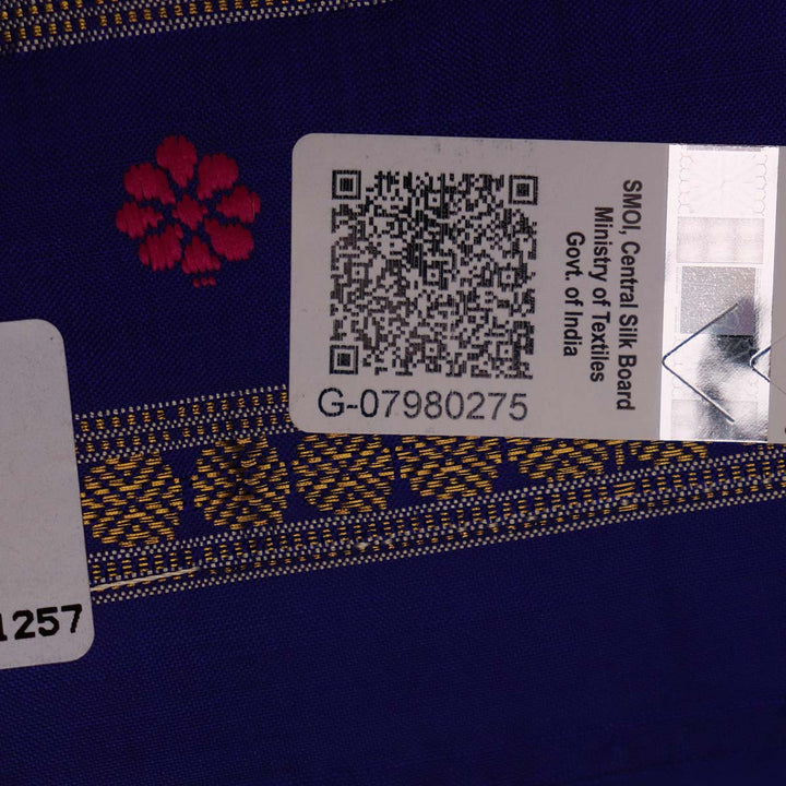 Handloom Sambalpuri Tissue Silk Saree