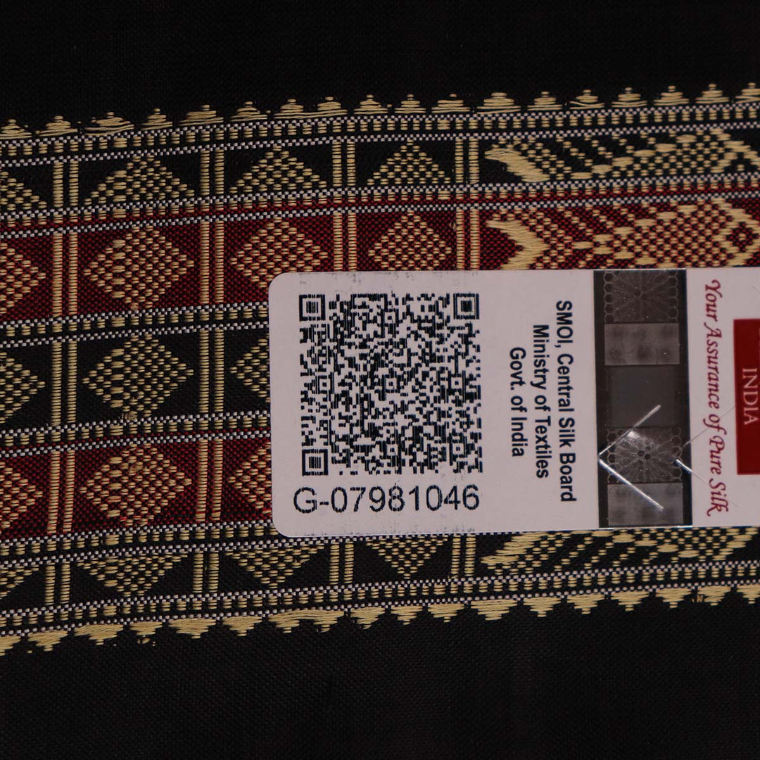 Sambalpuri Handloom Silk Saree - Luxurious Pata