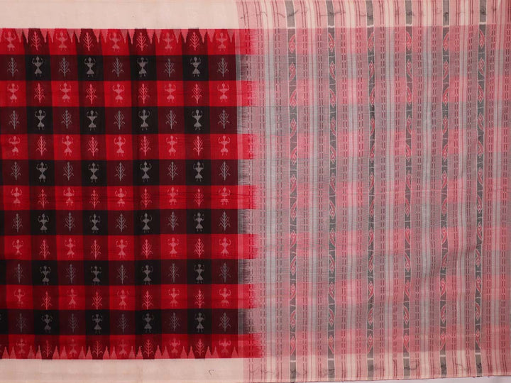 Handloom Sambalpuri Cotton Ikkat  Saree