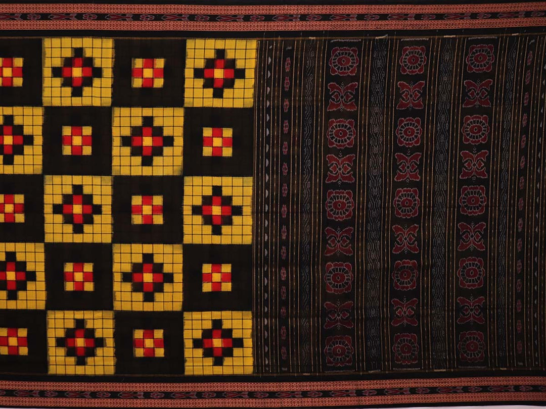 Handloom Sambalpuri Cotton Ikkat  Saree