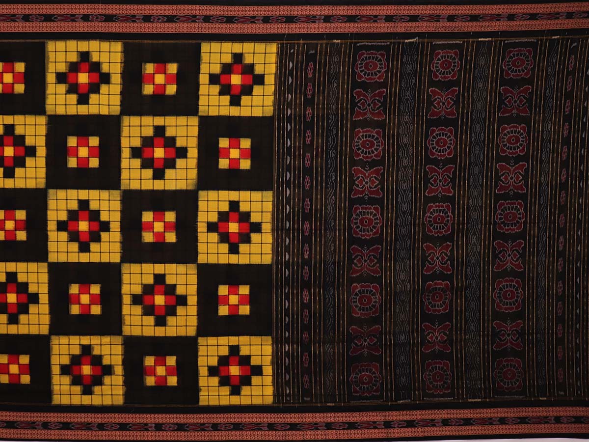 Handloom Sambalpuri Cotton Ikkat Saree
