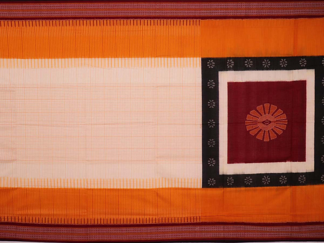 Handloom Sambalpuri Cotton Ikkat  Saree