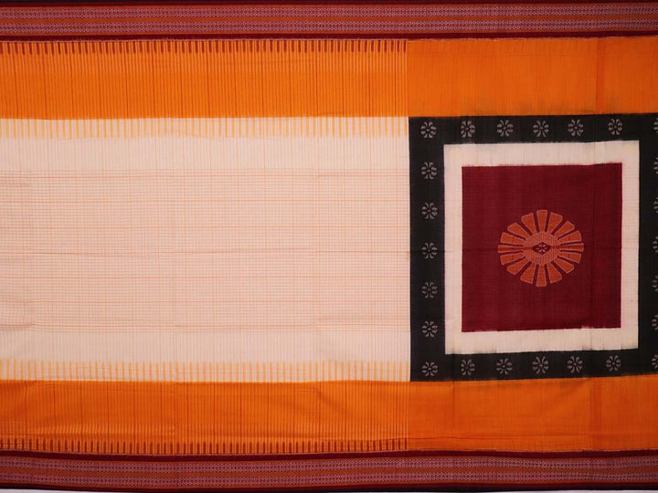 Handloom Sambalpuri Cotton Ikkat  Saree