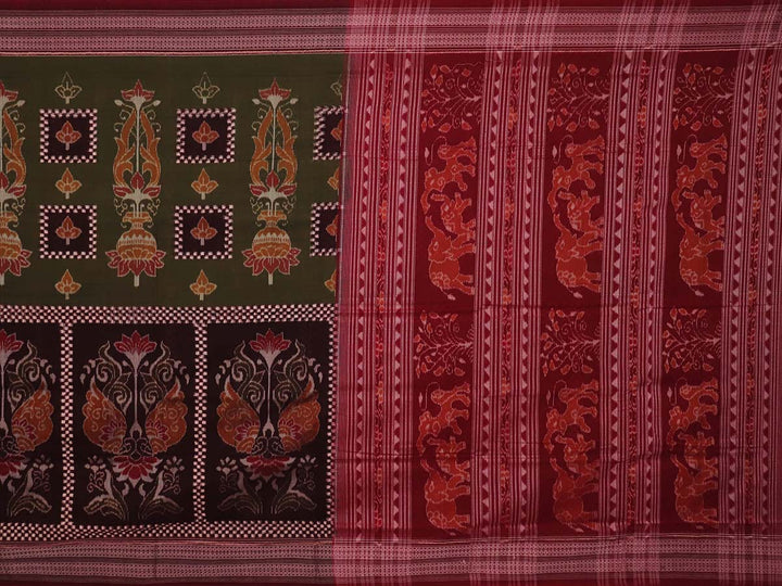 Handloom Sambalpuri Cotton Ikkat  Saree