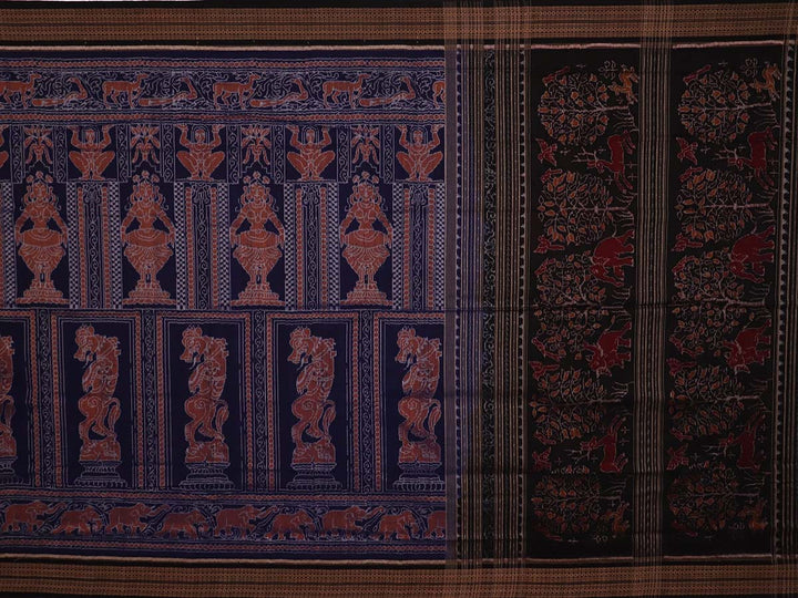 Handloom Sambalpuri Cotton Ikkat  Saree