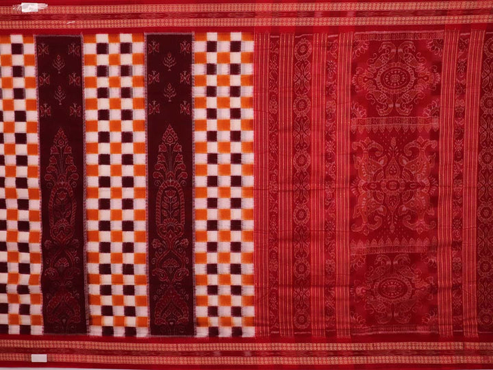 Handloom Sambalpuri Cotton Ikkat  Saree