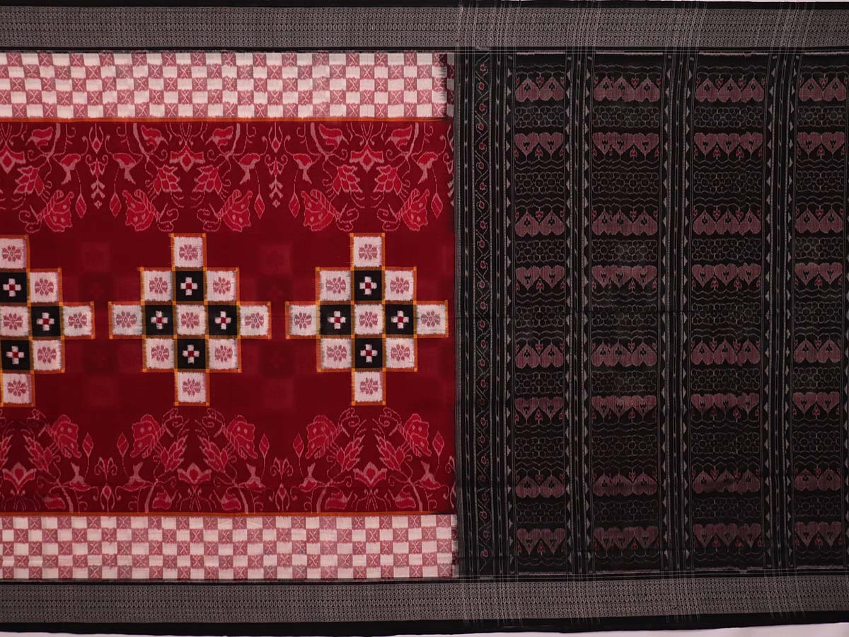 Handloom Sambalpuri Cotton Ikkat Saree