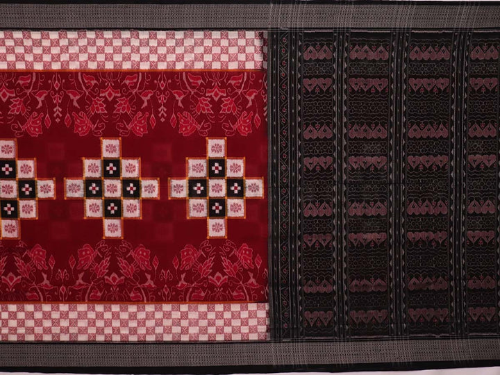 Handloom Sambalpuri Cotton Ikkat  Saree