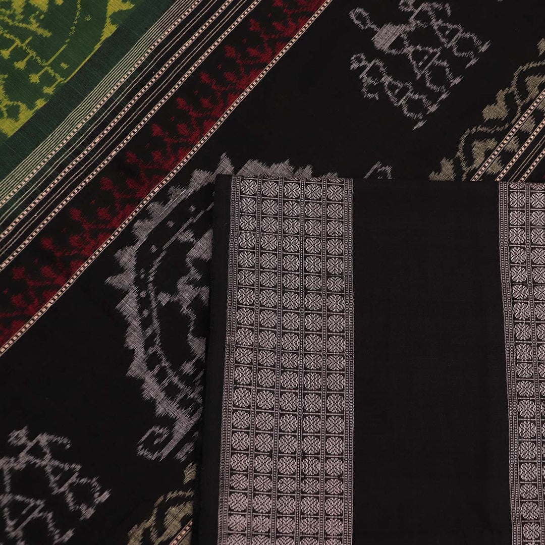 Handloom Sambalpuri Cotton Ikkat  Saree