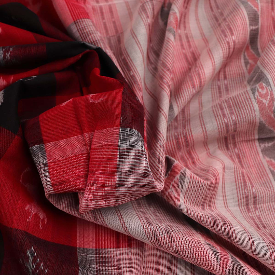 Handloom Sambalpuri Cotton Ikkat  Saree