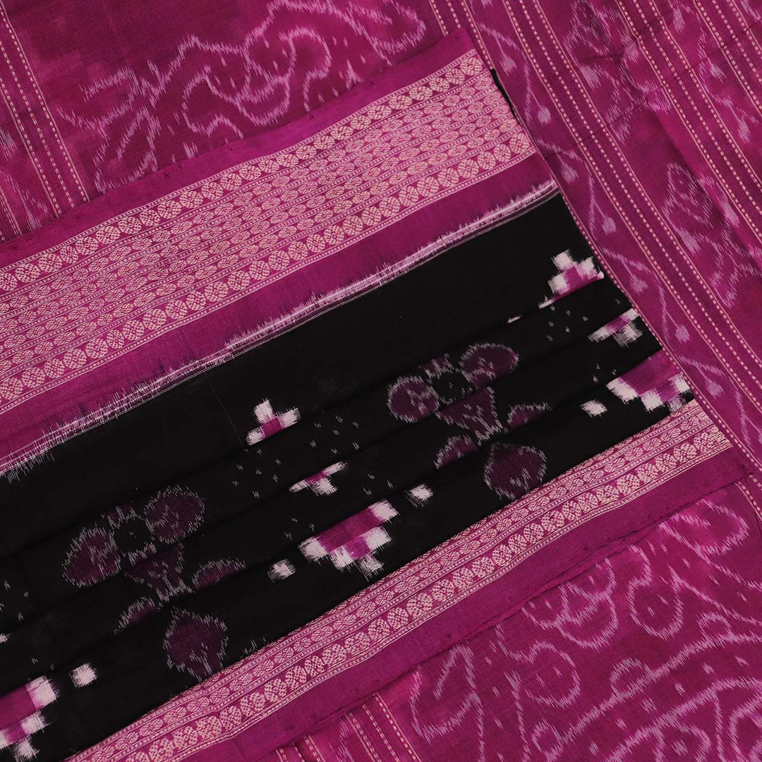 Handloom Sambalpuri Cotton Ikkat  Saree