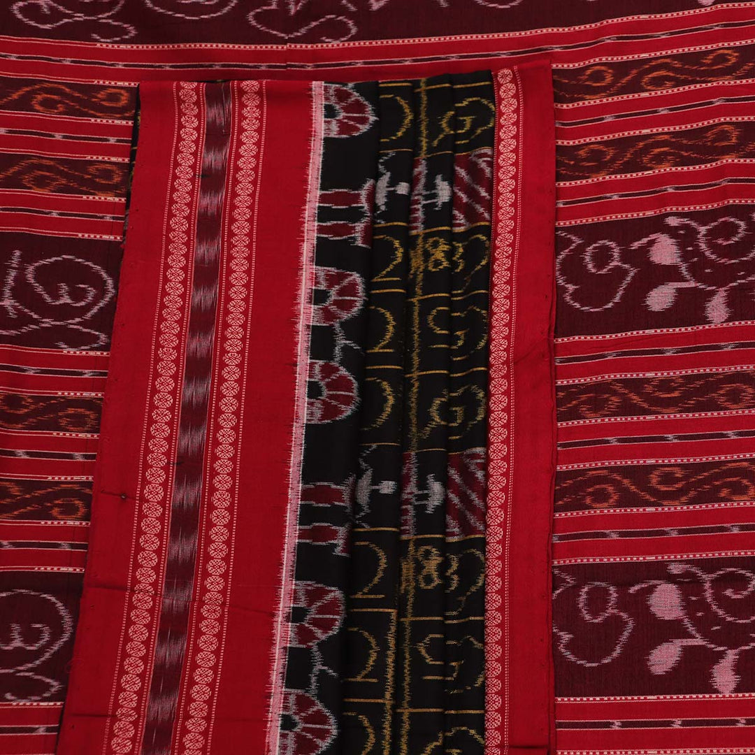 Handloom Sambalpuri Cotton Ikkat  Saree