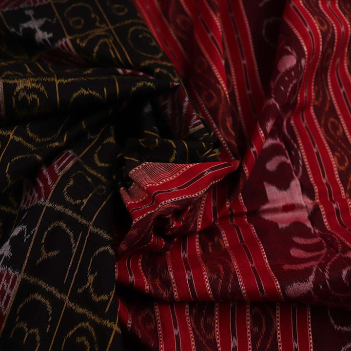 Handloom Sambalpuri Cotton Ikkat  Saree